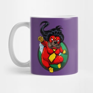 Spider-Wombat Mug